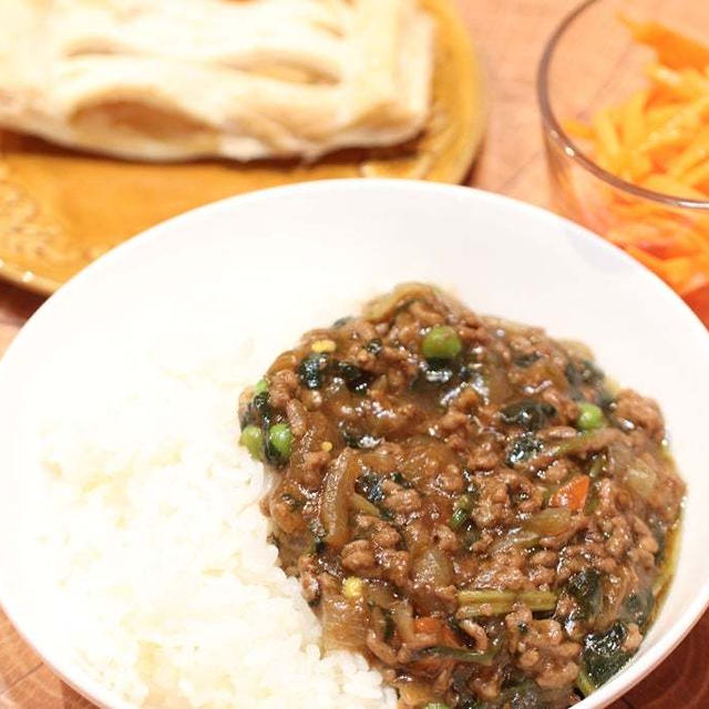 ミックスベジタブルで超簡単キーマカレーで春休みは乗り切る！！