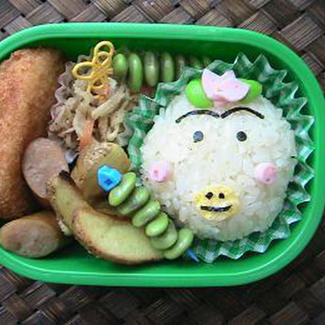 きょうのキャラ弁＊はなかっぱ。