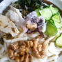 梅紫蘇おろし×青紫蘇ポン酢♪の冷やしうどん★