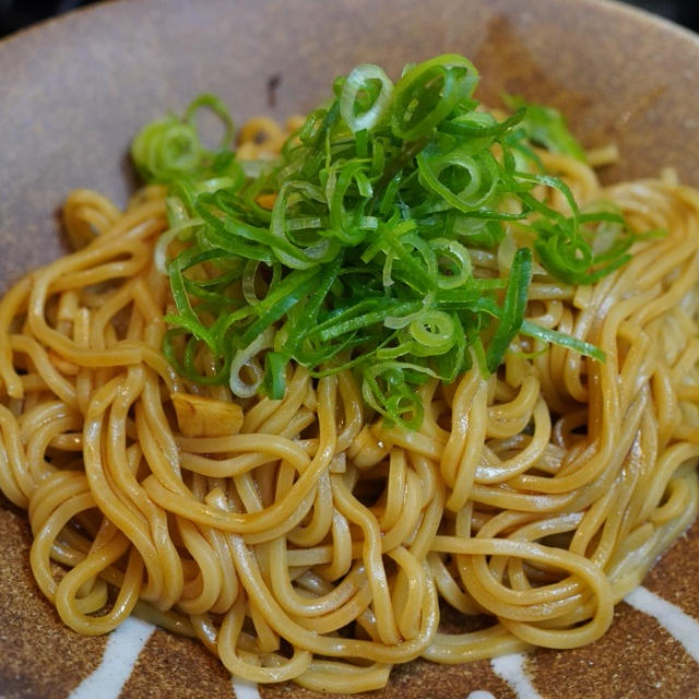 カラヒグ麺で再現した浜野毛・第一亭のパタン（あつもり）