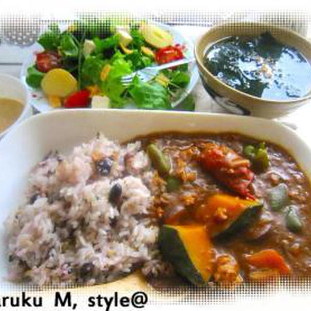 ＊野菜カレーが食べたい！（１９５ｋcal)