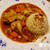アーモンドがけチキンとキャベツのカレー♪　Chicken & Caggage Curry