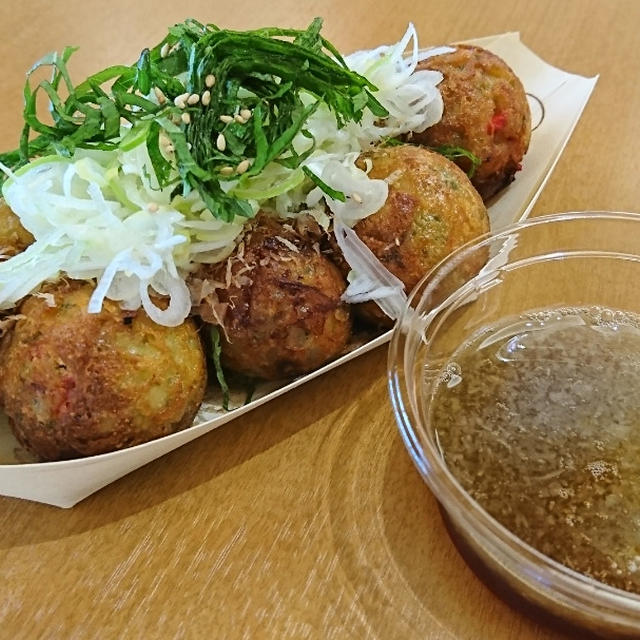 銀だこで期間限定青じそおろしポン酢♪