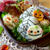 蜘蛛の巣おにぎりとチーズのランタンでハロウィン弁当♡