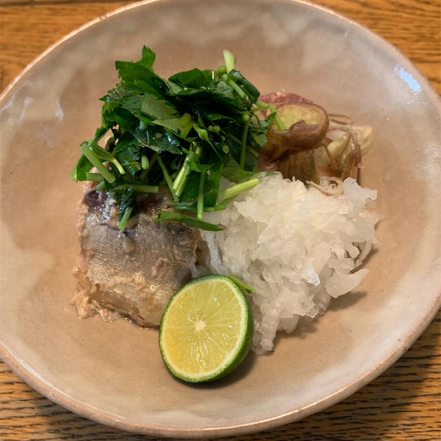 サバ缶お手軽ランチ