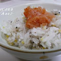 明太子のっけご飯♪