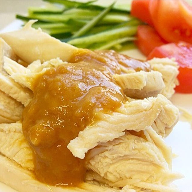 電子レンジで簡単に！「タンパク質豊富な蒸し鶏バンバンジー」