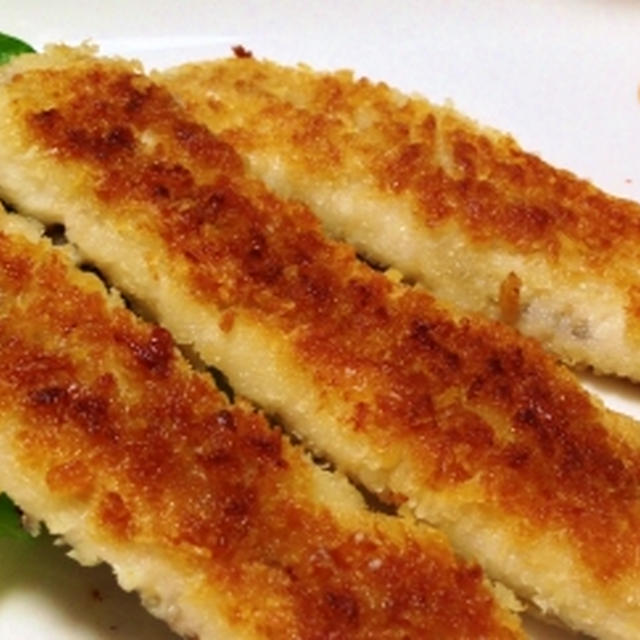 いわしのパン粉焼き＆なめろう♪