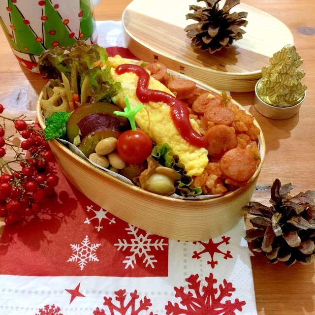 オムライスわっぱ弁当