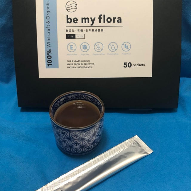 be my flora（ビーマイフローラ）8年熟成酵素　1ヶ月後の変化　納豆など発酵食品との相性