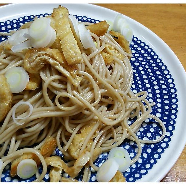 レシピブログ**めんつゆで炒め蕎麦**