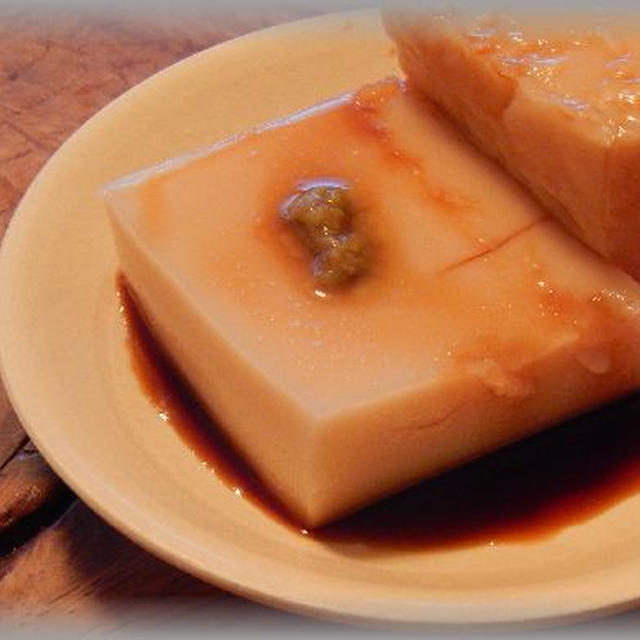 手作りごま豆腐～洞川温泉の名品