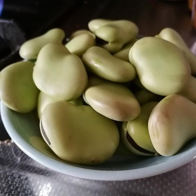 空豆が大好きなので...