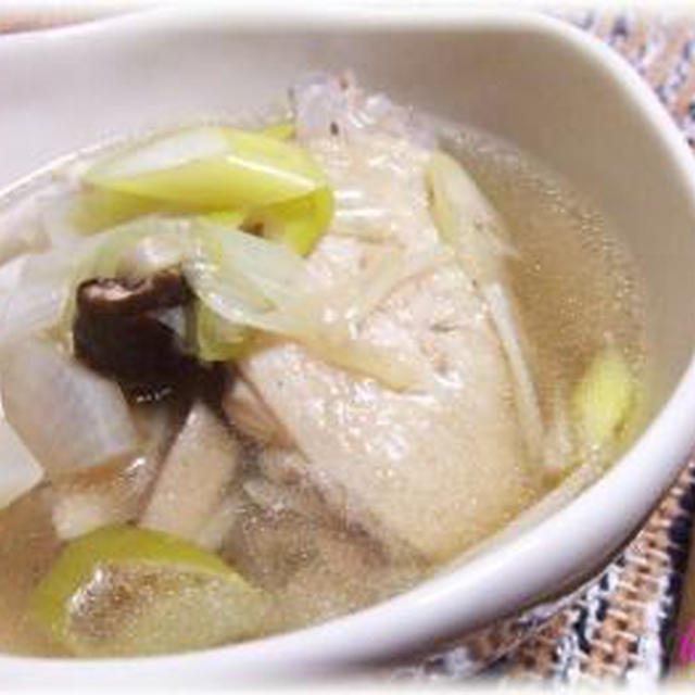 【レシピ】鶏手羽先のおかずスープ