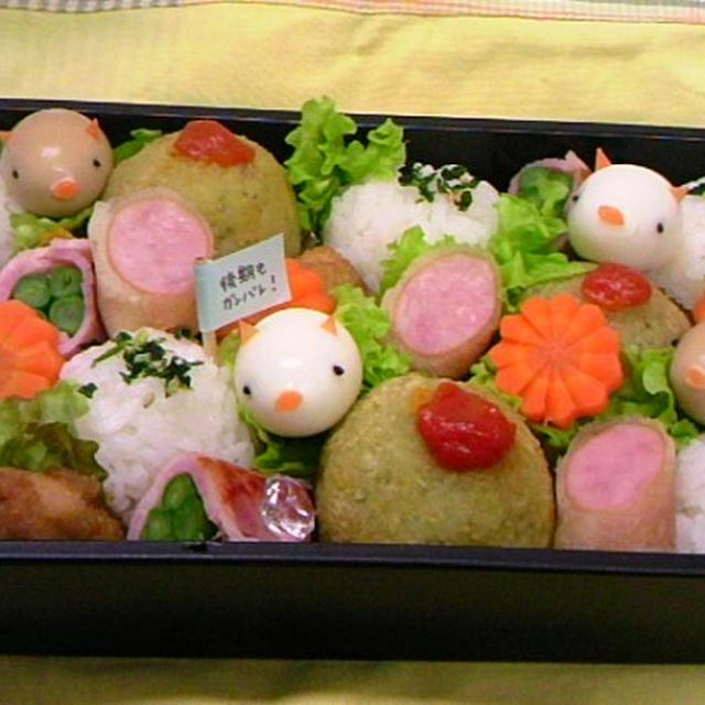 今日のお弁当　　第389号　～ライスコロッケ～