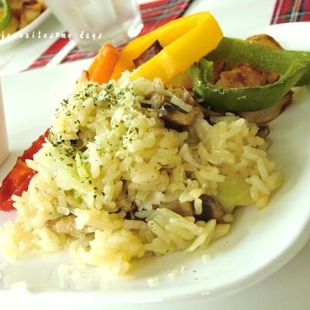 野菜リゾットでワンプレートディナー＆３色パスタランチ