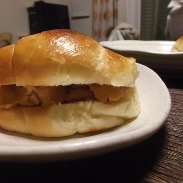 木漏れ日喫茶♪自家製ピーナツバターでピーナツサンド☆