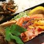 主人の朝弁と昼弁当＜蟹ポーションバターソテー＞弁のご紹介です。