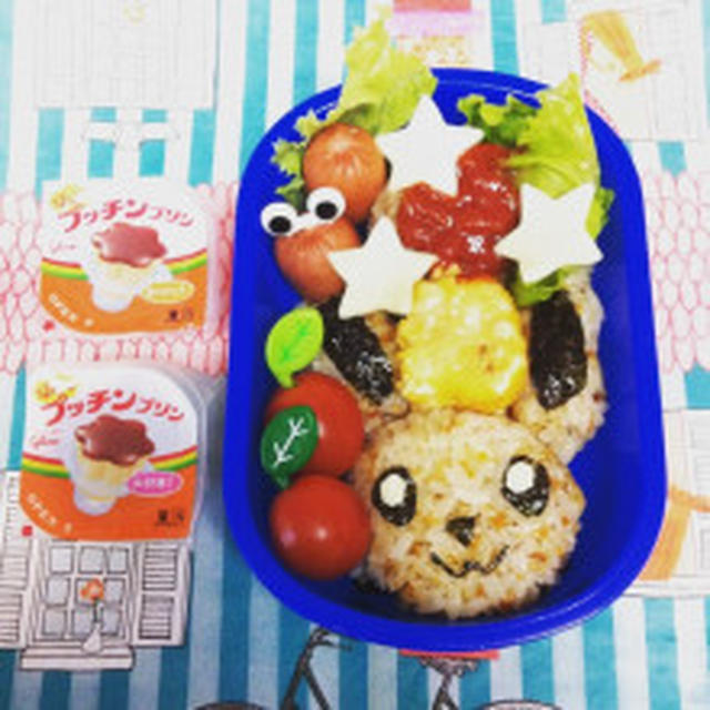 ポケモンのキャラ弁 イーブイってなに By りょーーーこさん レシピブログ 料理ブログのレシピ満載