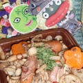 蓮根とシメジのアンチョビ炒め＆白菜の柚子胡椒バター炒め（お家カフェ）