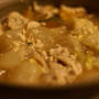 冬瓜と白菜と鶏団子の豆乳鍋（レシピ）