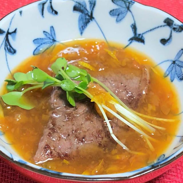 【レシピ　梅ゆずだれの焼肉】仕事運、健康運、金運アップ！
