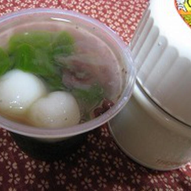 甘味付きのお弁当