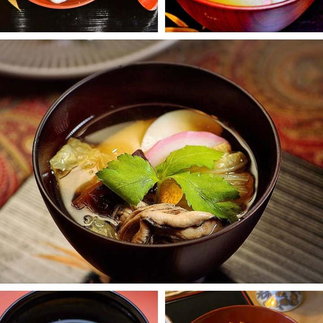広島ならでは！　お正月の牡蠣雑煮　#懐かしい実家の味