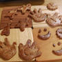 シナモンクッキー♡　ポリ袋一つで作れます♪♪♪　ノンバター&ノンエッグで作れます♪♪♪
