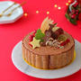 クリスマスケーキは大きな切り株♪