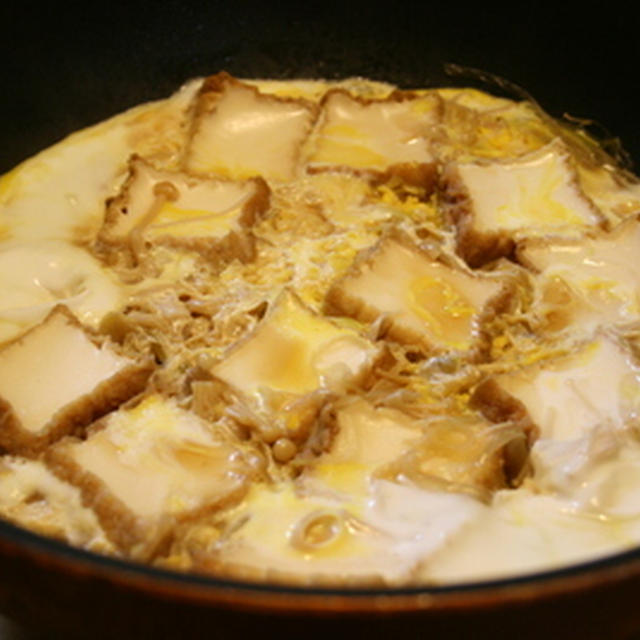 厚揚げのたまごとじ