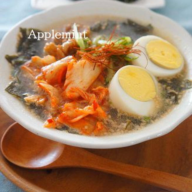 【モニター】ちょいたしで韓国風カルビ温麺