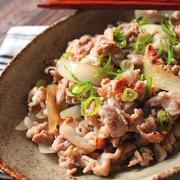 シンプル簡単！豚肉の生姜塩だれ炒め