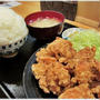 すごいの発見♪博多めんたい唐揚げ定食･特盛980円でお腹いっぱいだ～！！