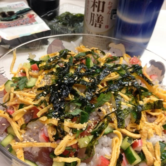 冷やご飯で簡単散ちらし寿司 By ａｎｅさん レシピブログ 料理ブログのレシピ満載