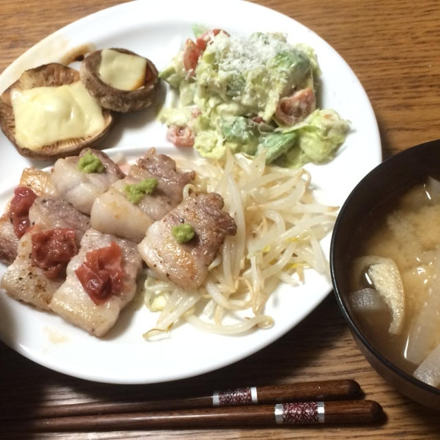 豚バラ肉のシンプル焼き