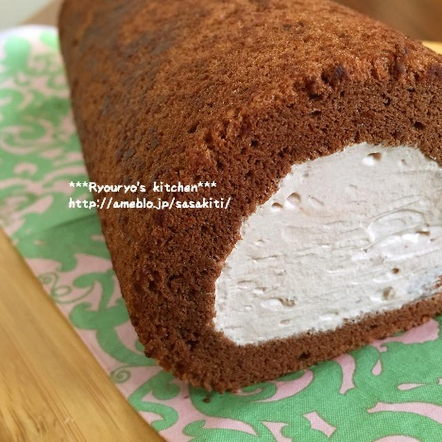 *チョコロールケーキと実家ランチ*