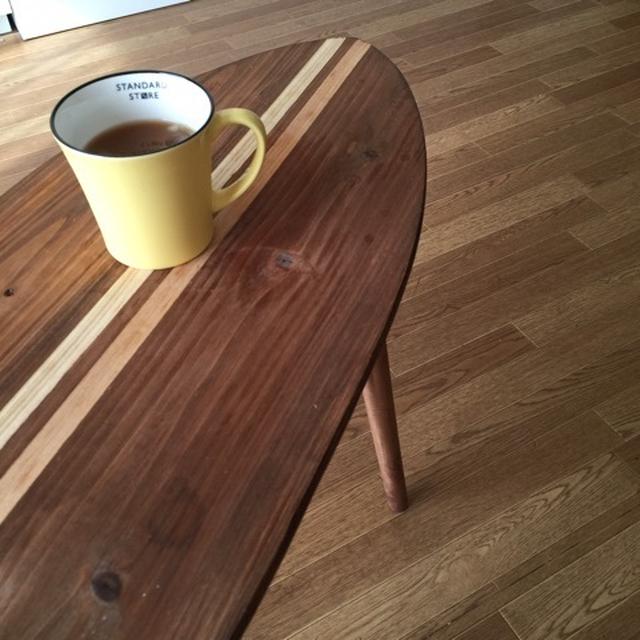 ご報告とサーフボードテーブル^ ^ by cafe*mochaさん | レシピブログ 