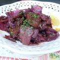 あまずっぱ?い☆紫キャベツとりんごのバルサミコ煮込み