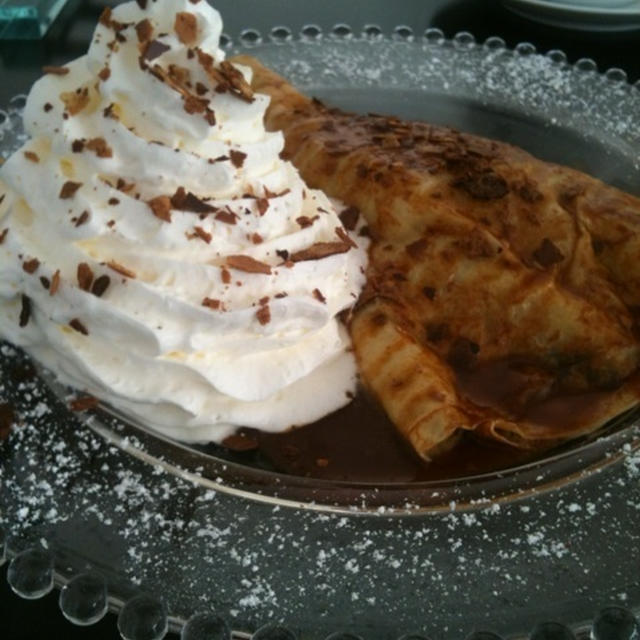 生クリームたっぷり。渋谷にて。