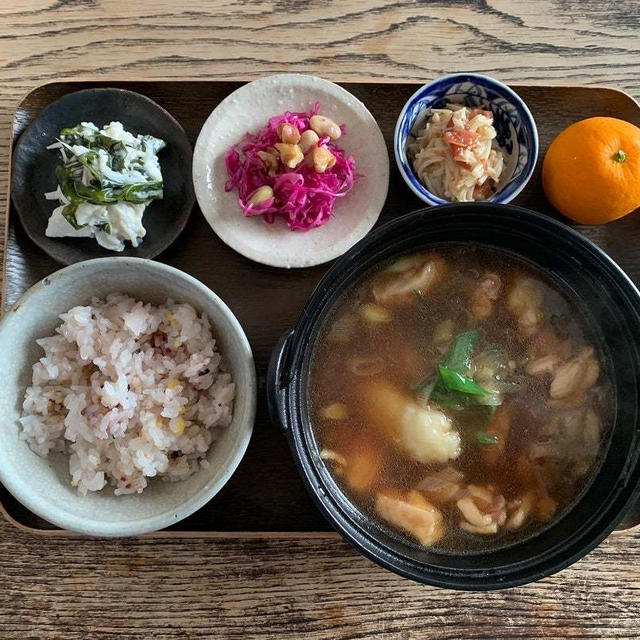 あったか餅入り★まごわやさしい鶏の治部煮定食