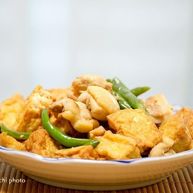 お弁当のおかずにも「厚揚げと鶏肉の甘辛煮」＆あなわたで「ふかし芋」