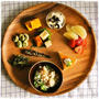 いなり寿司弁当とワンプレート朝ご飯～ホタテ雑炊～