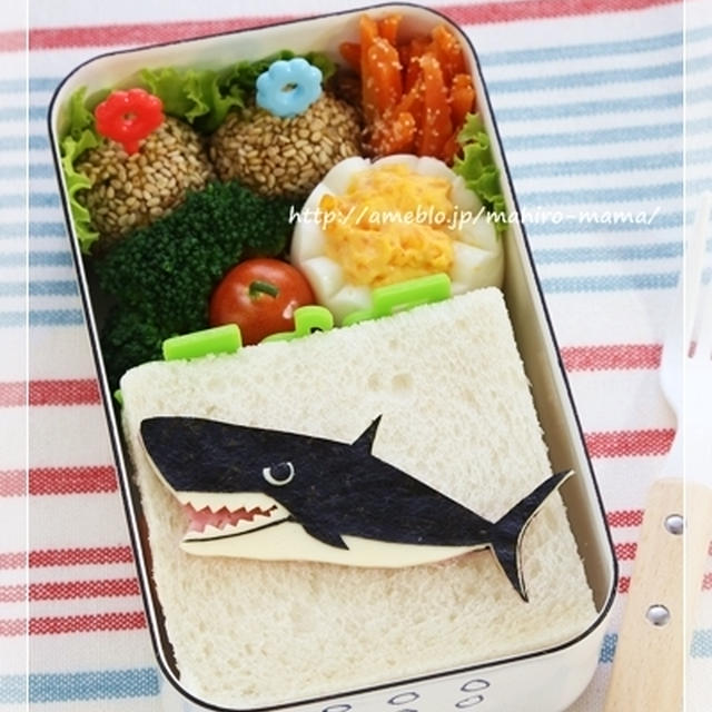 サメのお弁当＊キャラ弁