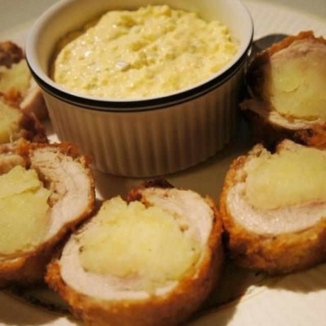 ☆ポテト巻きチキンロールフライ☆