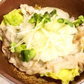 白菜と豚肉の蒸し焼き