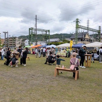 昨日の茶づなでの開催マルシェ