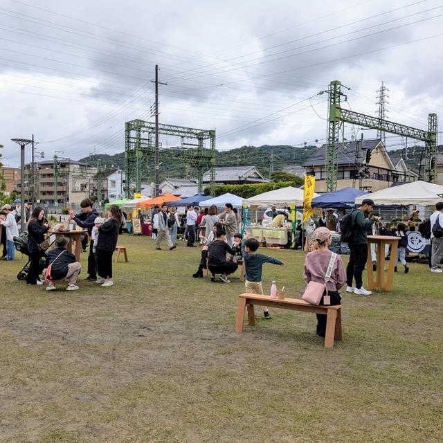 昨日の茶づなでの開催マルシェ