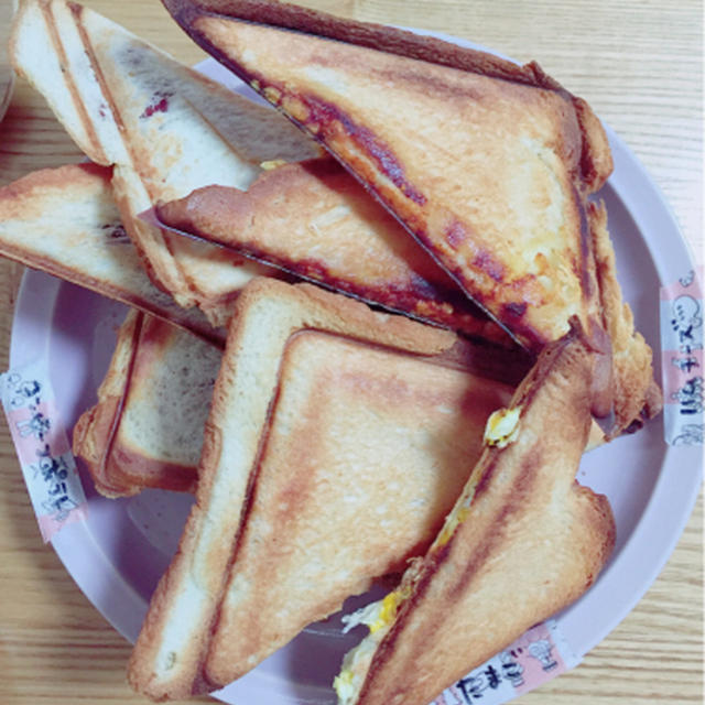 休日の朝ごはんと朝散歩
