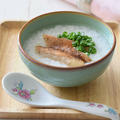 【中国の朝ごはん】花椒鶏の粥♡GABAN花椒で簡単！ダイエット中にお薦め♪おかゆモーニング